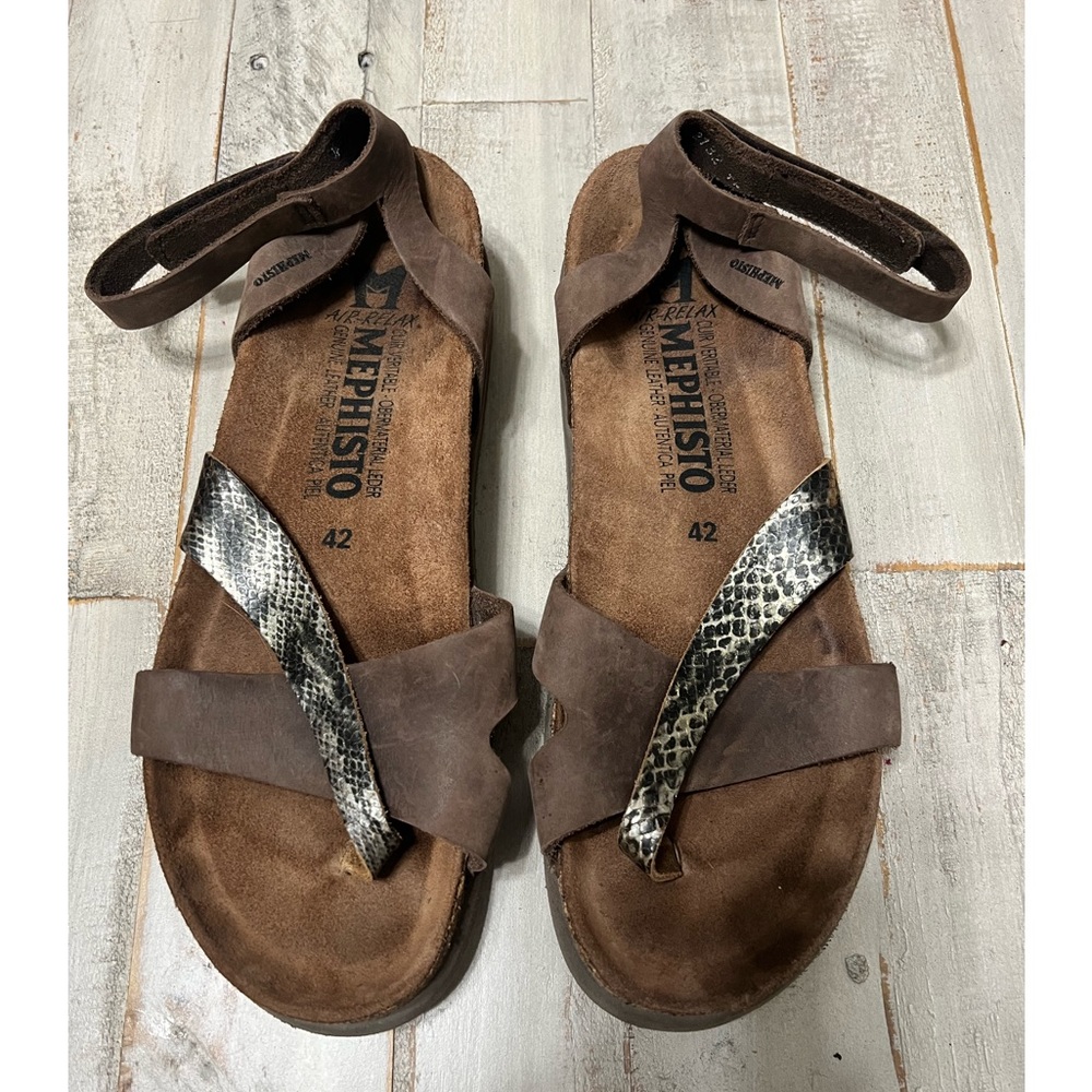 MEPHISTO leather Sandals